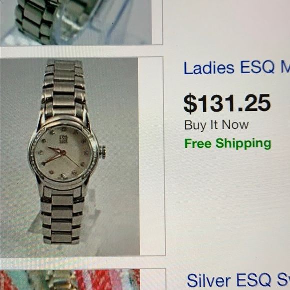 Esq women’s watch stainless with diamonds - Picture 4 of 5